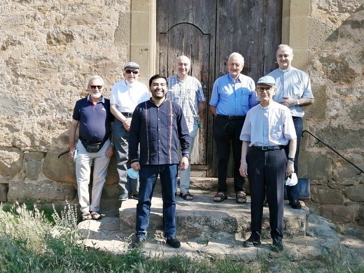 Meeting in Pallerols with priests from the Archdiocese of Urgell Mitjà