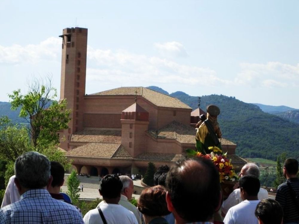 Romiatge de la Mare de Déu de Pallerols a Torreciudad el 16.05.2026